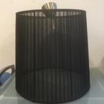 ZWARTE ORGANZA HANGLAMP KAP, Ophalen, Gebruikt, Rond