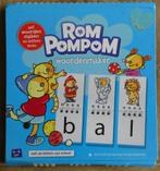 Rompompom - Woordenmaker - met de letters van school, Boeken, Uitklapboek, Jongen of Meisje, Ophalen of Verzenden, Zo goed als nieuw