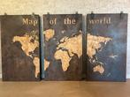 Houten wereldkaart - Map of the world, Ophalen