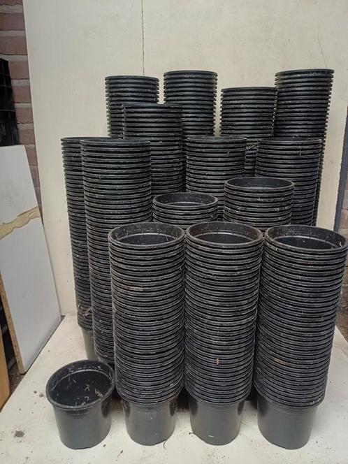 Kweekpotten 14 cm, Tuin en Terras, Bloempotten, Gebruikt, Kunststof, Minder dan 25 cm, Rond, Ophalen of Verzenden