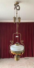 Oude olielamp - vintage, Antiek en Kunst, Antiek | Lampen, Ophalen of Verzenden