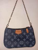 LV jeans bag smal, Ophalen of Verzenden, Zo goed als nieuw, Zwart, Handtas