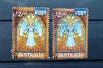 Australie 2022 kerst 2x, Postzegels en Munten, Postzegels | Oceanië, Ophalen of Verzenden, Gestempeld