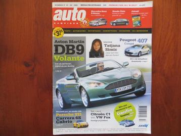 Autokampioen 17 2005 407 Coupé, 911 Carrera, C1, Fox, DB9 beschikbaar voor biedingen