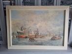 Groot Havenschilderij Rotterdam P.v, Schaik Jr, Ophalen