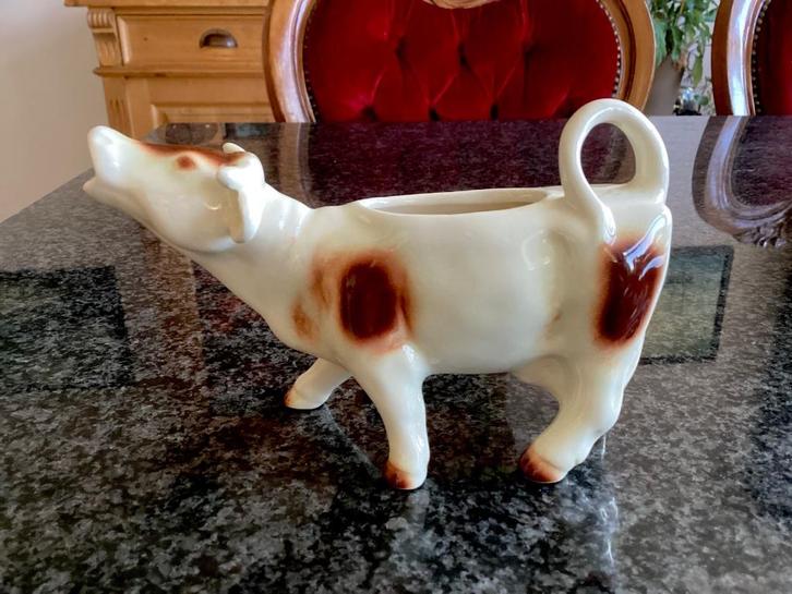 Melkkannetje, Goebel, koe, keramiek, W Germany, vintage, Antiek en Kunst, Antiek | Servies los, Ophalen