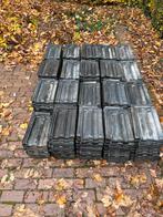 Te koop mooie blauwe mulden dakpannen, Ophalen, Steen of Klei, Zo goed als nieuw, 15 m² of meer