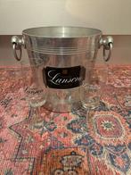 Lanson Champagne koeler / emmer met Glazen, Ophalen of Verzenden, Gebruikt