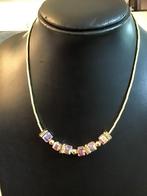 Exclusieve ketting met Swarovski, Sieraden, Tassen en Uiterlijk, Met kristal, Verzenden, Nieuw, Steen of Mineraal