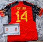 Gesigneerd voetbalshirt Dries Mertens België, Ophalen of Verzenden, Zo goed als nieuw, Buitenlandse clubs, Shirt