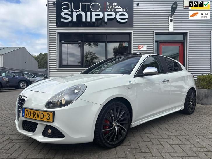 Alfa Romeo Giulietta 1.7 TBi Quadrifoglio Verde -235 PK!-OPE, Auto's, Alfa Romeo, Bedrijf, Te koop, Giulietta, ABS, Airbags, Airconditioning