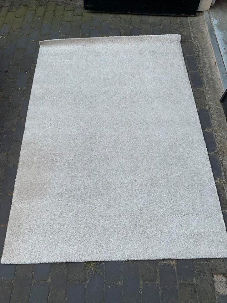 IKEA stoense vloerkleed roomwit / ecru zgan, Huis en Inrichting, Stoffering | Tapijten en Kleden, Zo goed als nieuw, 100 tot 150 cm