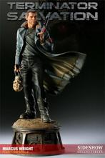 Sideshow Terminator Salvation Marcus Wright Statue, Ophalen of Verzenden, Zo goed als nieuw, Beeldje, Replica of Model
