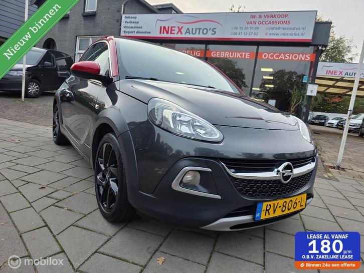 Opel ADAM 1.0 Turbo Rocks Online Edition 1e Eig Dealer Onder, Auto's, Opel, Bedrijf, Te koop, ADAM, ABS, Airbags, Airconditioning
