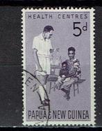 postzegels Papoea Nieuw Guinea gezondheidszorg (1964), Postzegels en Munten, Ophalen of Verzenden, Gestempeld