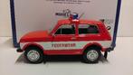 Lada Niva 4X4 rood Brandweer Feuerwehr Mcg 1:18 KRD, Hobby en Vrije tijd, Modelauto's | 1:18, Ophalen of Verzenden, Zo goed als nieuw