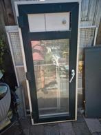 Alluminium  deur met frame voor nachthok, Dieren en Toebehoren, Ophalen, Zo goed als nieuw, Hout, Volière