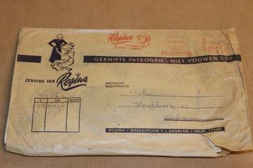 Regina envelop met knip patronen - Ca 1965 beschikbaar voor biedingen