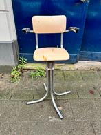 Jaren 30-50 Gispen buisframe kinder kapperstoel, Huis en Inrichting, Ophalen, Gebruikt