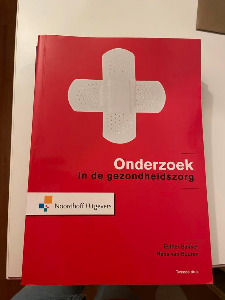 Fysiotherapie: Onderzoek in de gezondheidszorg, Boeken, Studieboeken en Cursussen, Zo goed als nieuw, HBO, Beta, Ophalen of Verzenden