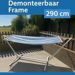 Luxe Hangmat met Demonteerbaar Frame Stevig & Comfortabel, Ophalen, Zo goed als nieuw, Met standaard, Eenpersoons