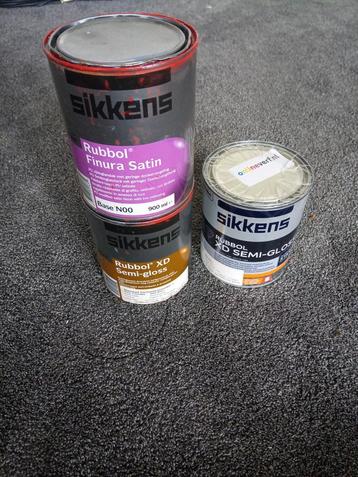 Sikkens rubbol xd semi gloss RAL 3002 beschikbaar voor biedingen