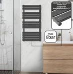Handdoekradiator badkamerradiator 1200 x 600 GRATIS BEZORGD, Verzenden, Nieuw, Wit, Handdoekenrek