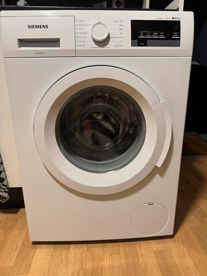 Siemens Wasmachine isensoric iq 500, Witgoed en Apparatuur, Wasmachines, Gebruikt, Voorlader, 6 tot 8 kg, 85 tot 90 cm, 1200 tot 1600 toeren