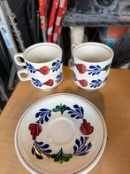 Boerenbont kop en schotel, Antiek en Kunst, Antiek | Servies los, Ophalen