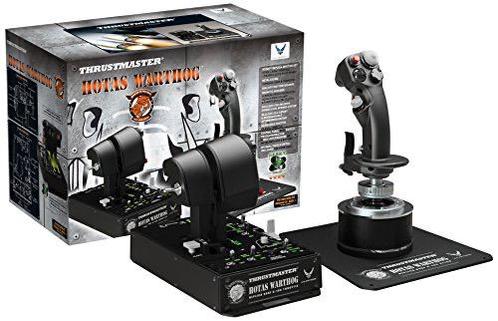 Thrustmaster hotas warthog stick en dual throttle, Computers en Software, Joysticks, Zo goed als nieuw, Ophalen