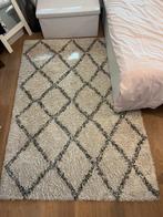 Geruit vloerkleed JYSK 135x190, Ophalen, 100 tot 150 cm, 150 tot 200 cm, Zo goed als nieuw