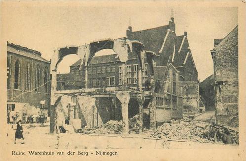 (701-235-021) Nijmegen Warenhuis van der Borg, Verzamelen, Ansichtkaarten | Nederland, Gelderland, Verzenden
