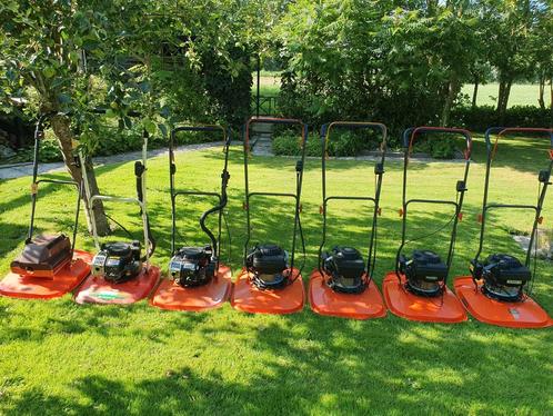 Flymo zweefmaaier benzine, Tuin en Terras, Grasmaaiers, Gebruikt, Benzine-grasmaaier, 50 cm of meer, Zweefmaaier, Mulchfunctie