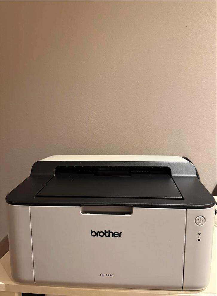 Brother HL-1110 Laserprinter incl toner, Computers en Software, Printers, Zo goed als nieuw, Printer, Laserprinter, Zwart-en-wit printen