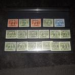 1940 Nederland Postfris Guilloche Tralie postzegels 356-373, Postzegels en Munten, Verzenden, T/m 1940, Postfris