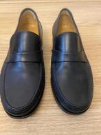 Zwarte Leren Loafers - Business Comfort - maat 41, Ophalen of Verzenden, Zo goed als nieuw, Zwart, Loafers
