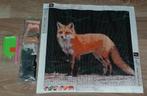 Diamond Painting Vos 40x40 (Vol Rond), Ophalen of Verzenden, Nieuw