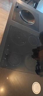 Kuppersbusch inductiekookplaat en wok inductie inc, Witgoed en Apparatuur, Kookplaten, Ophalen, Gebruikt, 4 kookzones, Inductie