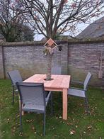 tuintafel om boom DOUGLAS HOUT, Ophalen of Verzenden, Nieuw, Rechthoekig, Hout