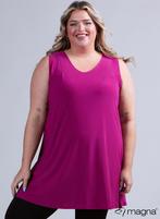 Fuchsia top Magna maat 48/50 & 52/54, Kleding | Dames, Nieuw, Magna, Roze, Shirt of Top