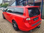 Volvo V70 2.5FT R-Design 230PK LEER / XENON / 19'' VELGEN, Auto's, Gebruikt, Zwart, Elektrische ramen, 2521 cc