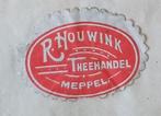 Oude sluitzegel van R. Houwink Theehandel Meppel, Verzenden, Nederland