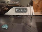 Campingtafel - 112x82 cm, Ophalen, Zo goed als nieuw, Campingtafel
