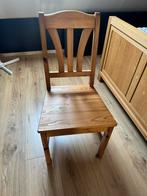 Ikea 4 houten stoelen eetkamer, Ophalen, Gebruikt, Bruin, Zweeds