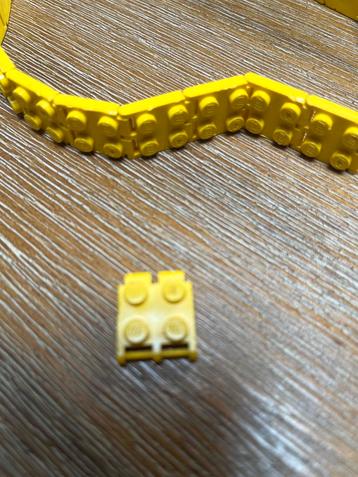 Lego scala bracelet - modified plates 2x2 yellow beschikbaar voor biedingen
