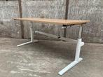 zo goed als nieuwe slinger verstelbare bureau's 180x80cm, Ophalen of Verzenden, In hoogte verstelbaar, Zo goed als nieuw