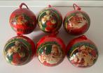 6 Kerstballen van Coca-Cola., Diversen, Kerst, Ophalen of Verzenden, Zo goed als nieuw