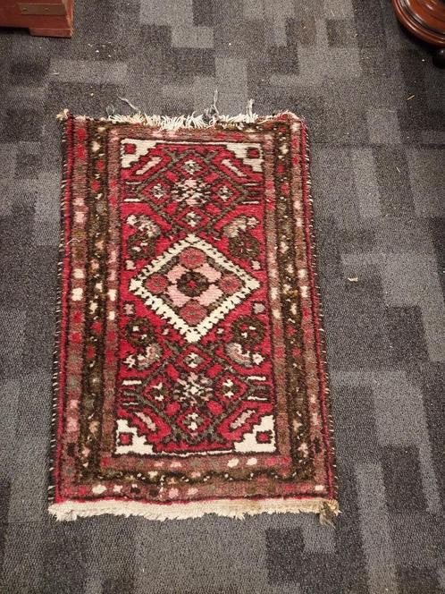 Oosters tapijt, Hamadan loper, lxb = 82x50 cm., Antiek en Kunst, Antiek | Kleden en Textiel, Verzenden