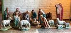 Grote vintage kerststal 20 delig, Ophalen