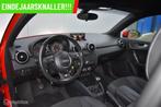 Audi A1 1.4 TFSI S-Line Misanorot Airco Cruise Navi 18" LMV, Auto's, Audi, Voorwielaandrijving, Euro 5, 4 stoelen, Leder en Stof